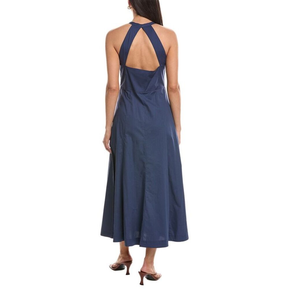 Marella Womens  Pioppo Midi Shirtdress, Navy - Picture 2 of 3